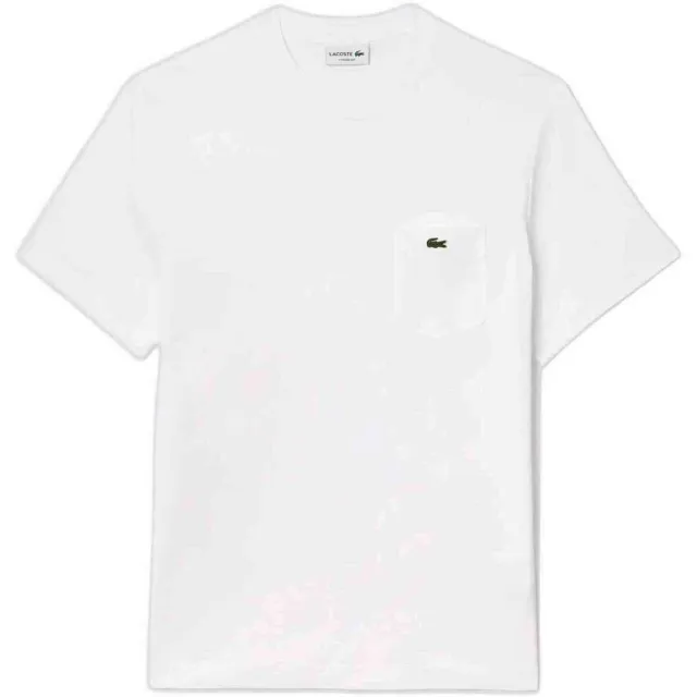 Lacoste T-shirt Korte Mouw Lacoste TH2827-00-001 wit