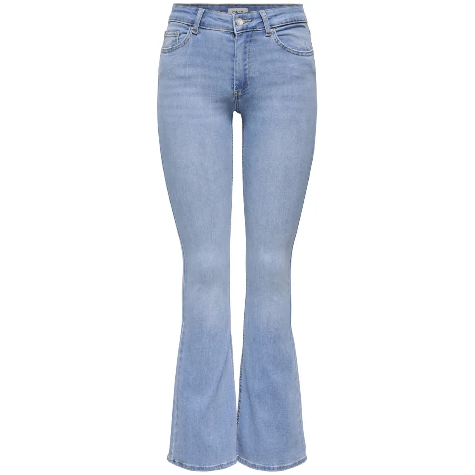 Only flared jeans ONLBLUSH light blue denim, foto 2