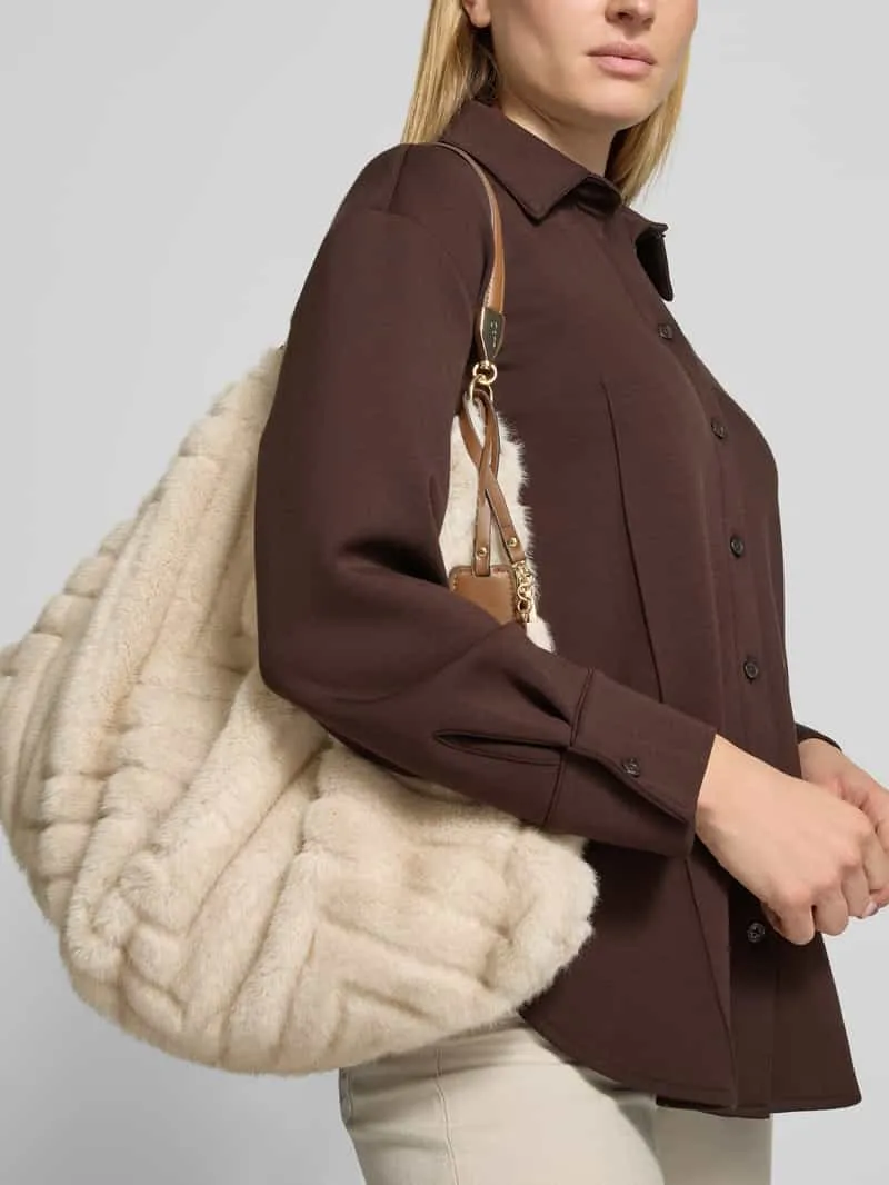 Liu Jo Foulard Bag hobo schoudertas ecru, foto 4