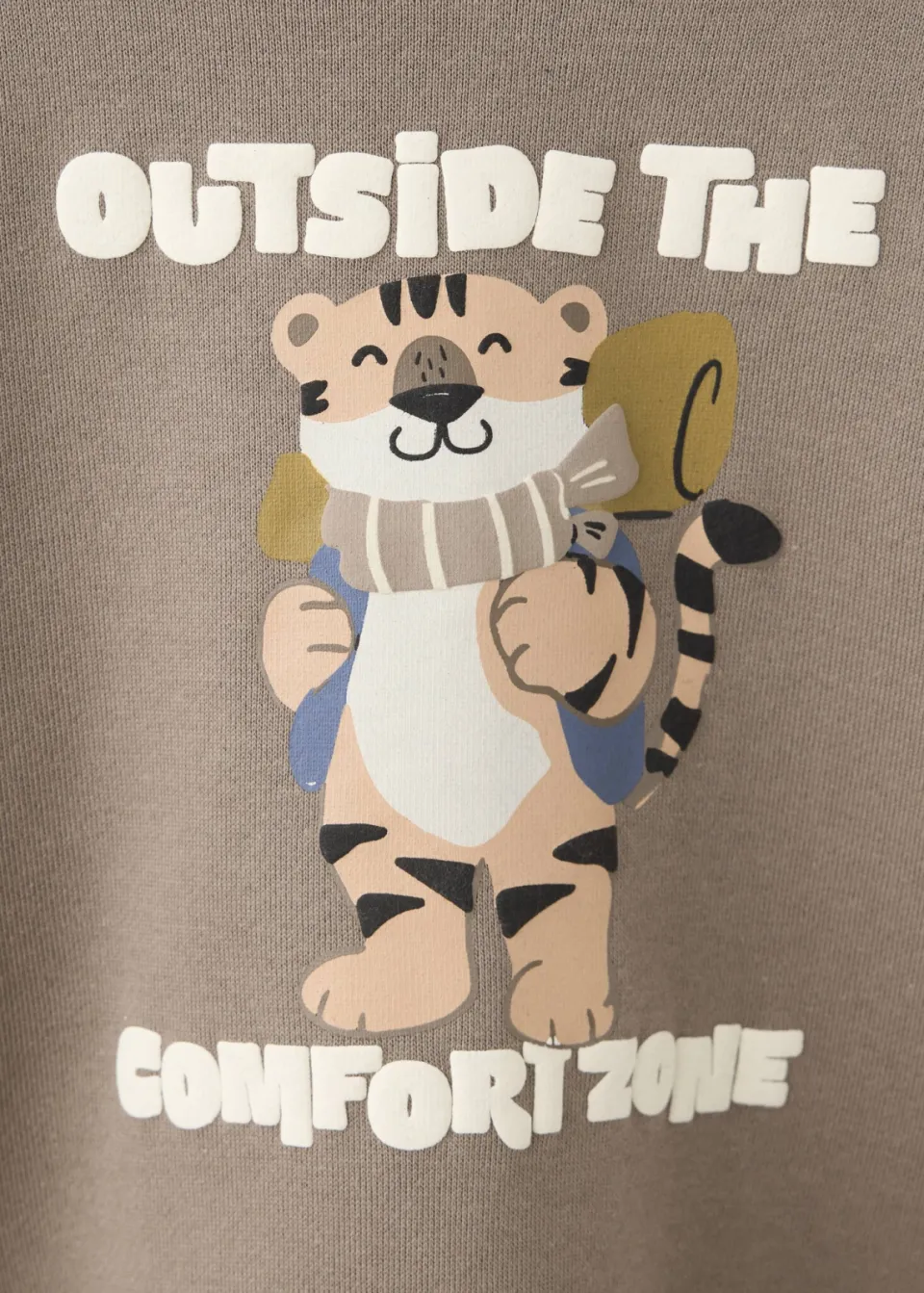 Mango Kids hoodie met print - lichtbruin, foto 5