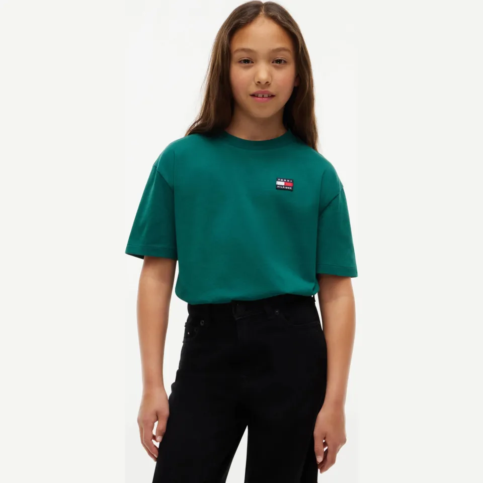 Tommy Hilfiger T-shirt donkergroen, foto 3