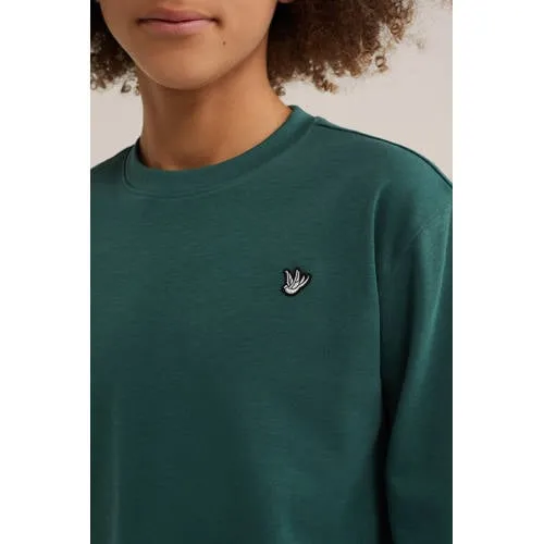 WE Fashion longsleeve - petrol, foto 3