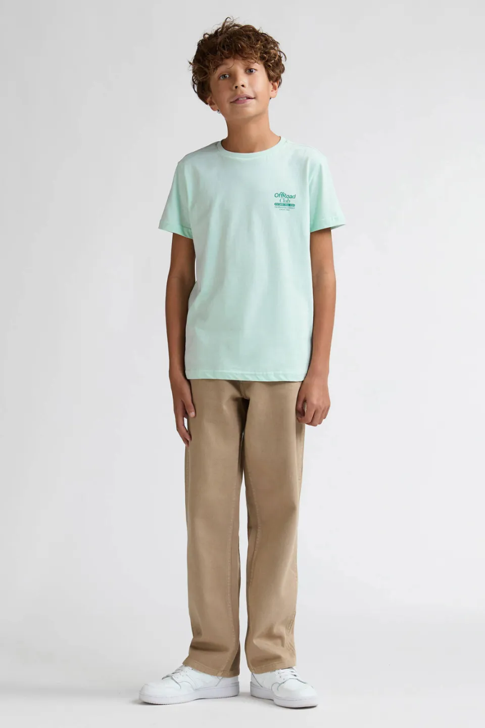 Petrol Industries t-shirt met backprint mintgroen, foto 4
