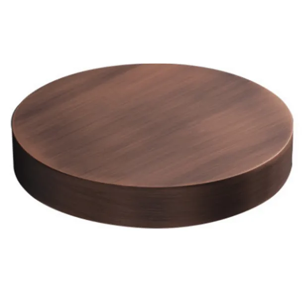 Bellezza Bagno ClipOn inbouw hoofddouche rond mat koper