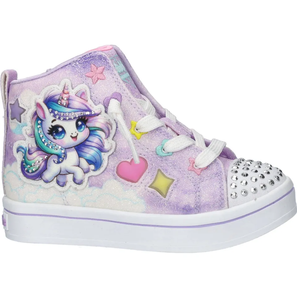 Skechers sneakers met lichtjes lila, foto 5