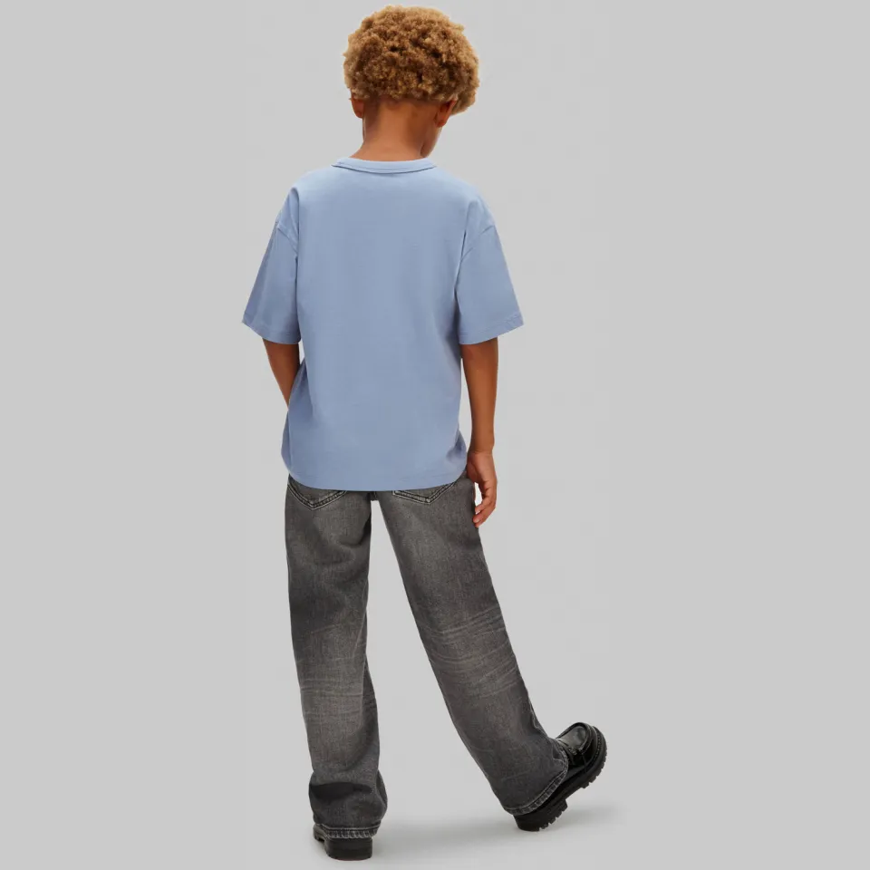 Calvin Klein t-shirt lichtblauw met logo, foto 4