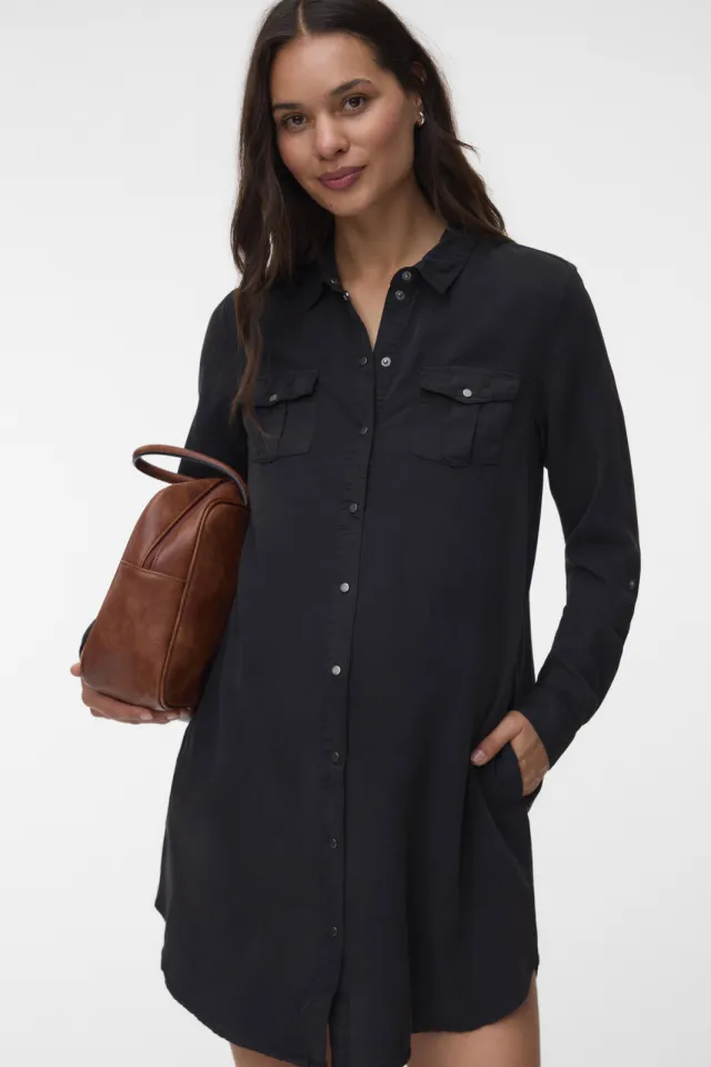 Vero Moda Maternity zwangerschapsjurk zwart
