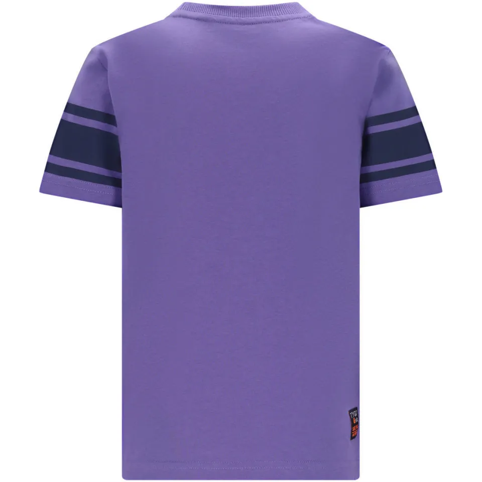TYGO & vito jersey T-shirt paars, foto 3