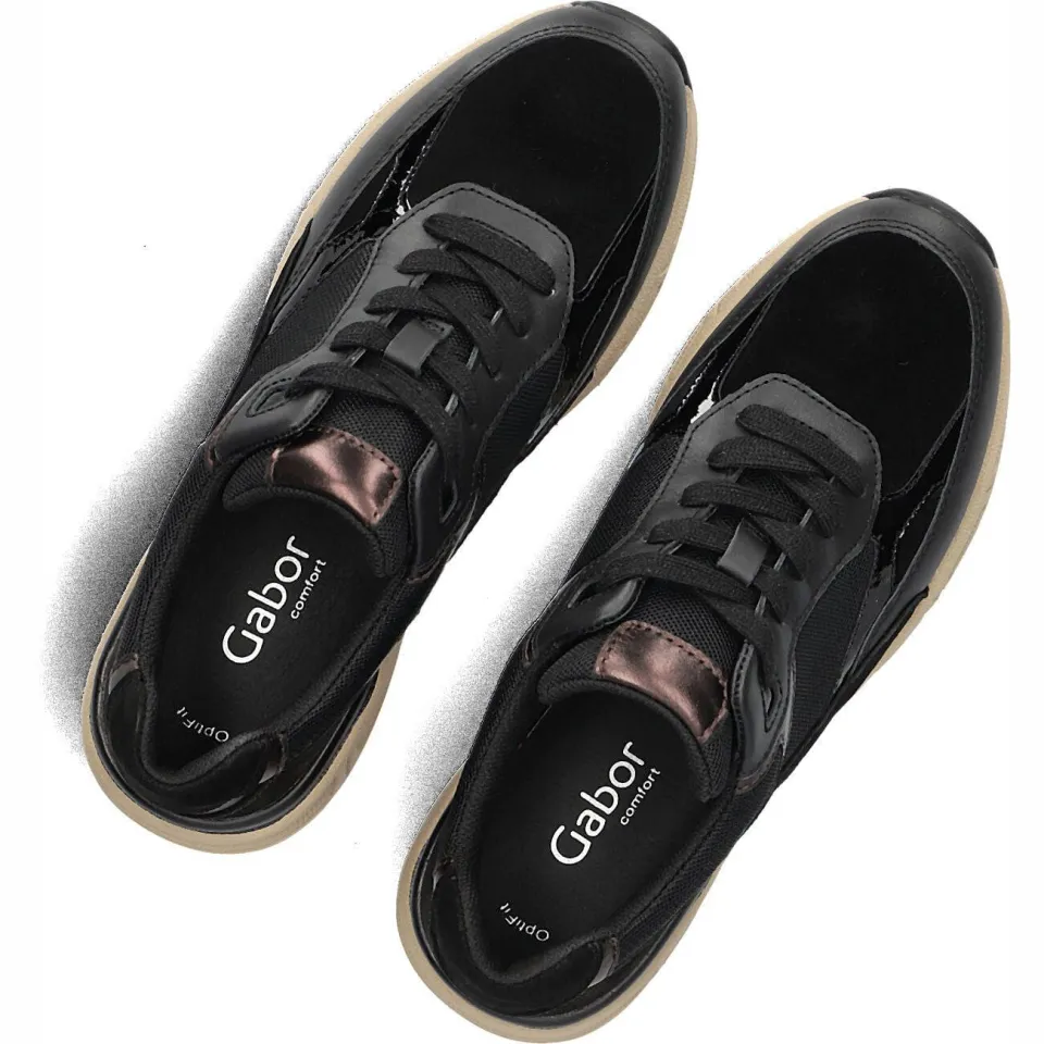 Gabor 585.2 sneakers zwart, foto 5