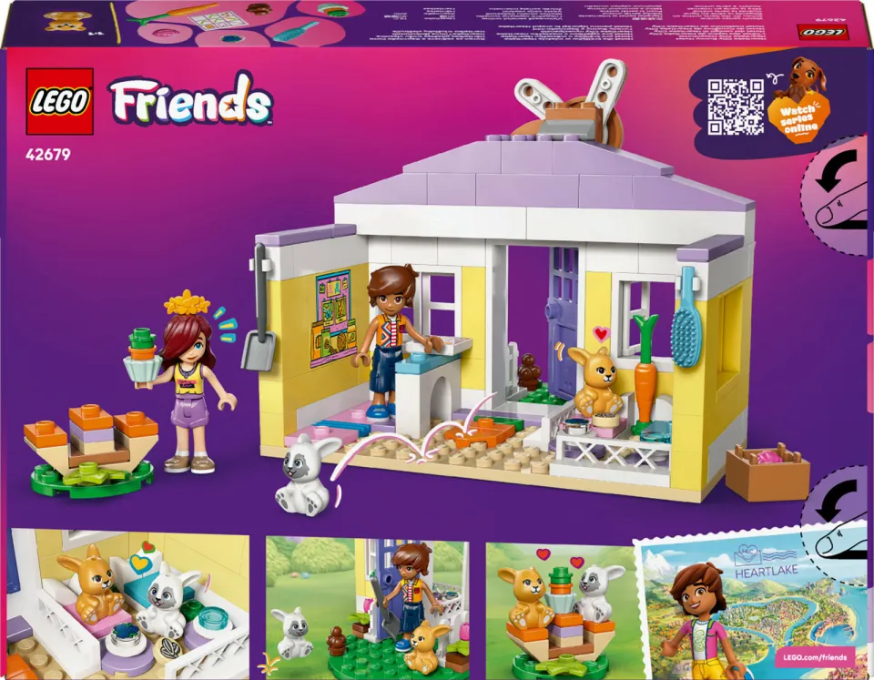 Lego Friends Heartlake City Konijnenhotel Dieren Speelgoed 42679, foto 6