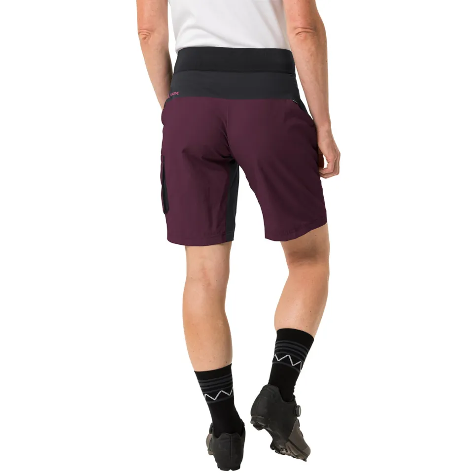 Vaude Qimsa Shorty fietsbroek purper, foto 5