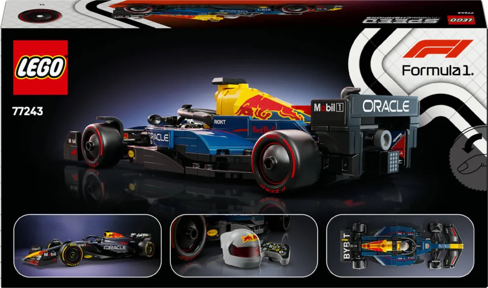 Lego Speed Champions Oracle Red Bull Racing RB20 F1® racewagen 77243, foto 6