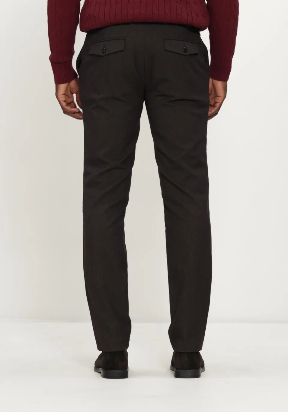 Alberto Lou chino broek bruin, foto 3