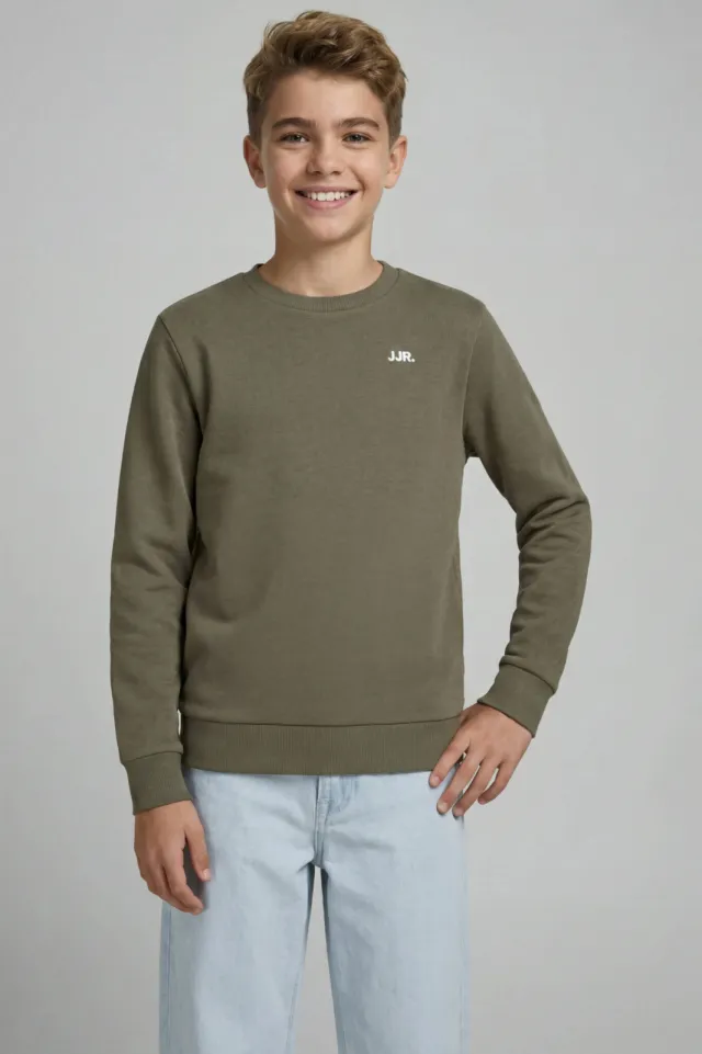 JJ Rebel JUNIOR sweater - groen Groenbruin