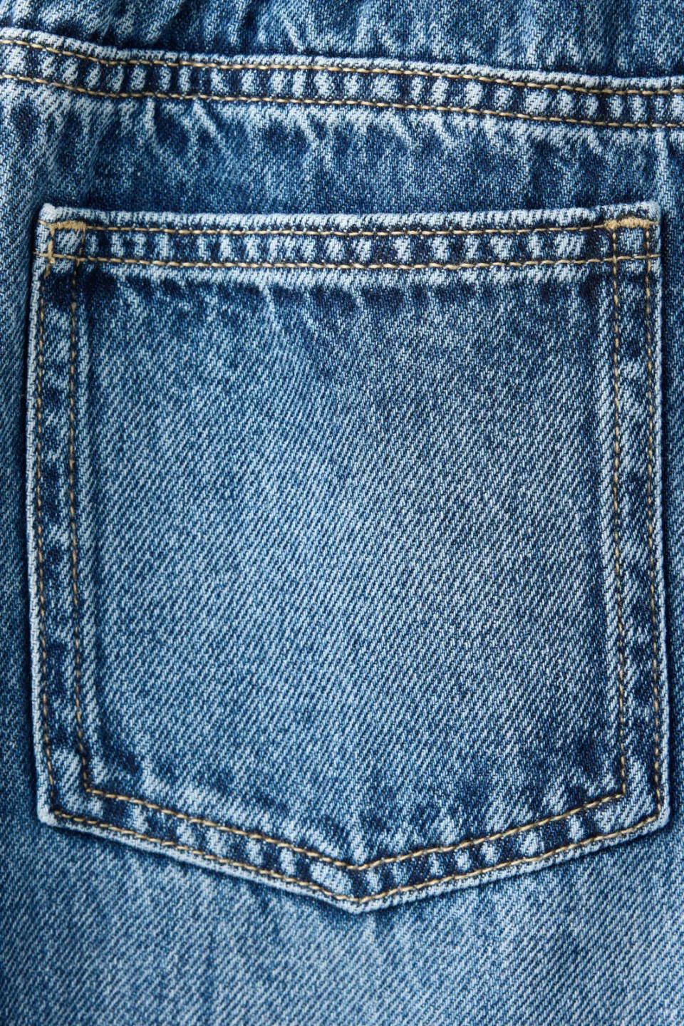 Mango Kids wide leg jeans - mediumblauw, foto 4