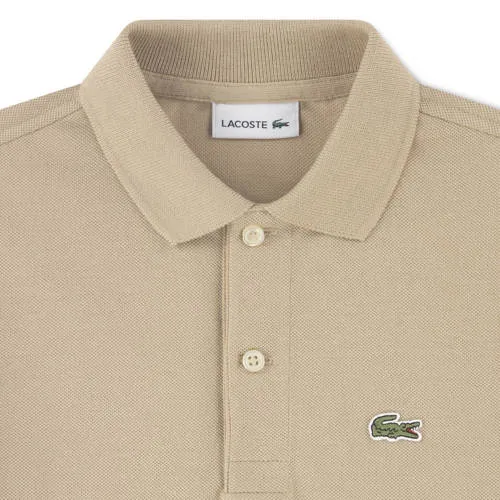 Lacoste pique polo zand, foto 2