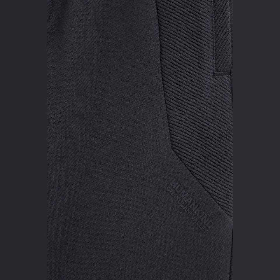 WE Fashion tapered joggingbroek donkerblauw grijs, foto 6