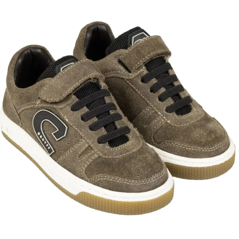 Cruyff Chido Jr sneakers bruin zwart, foto 7