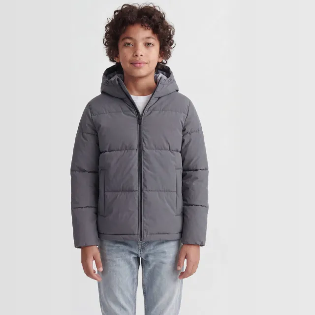 Jack & Jones Galaxy puffer winterjas grijs