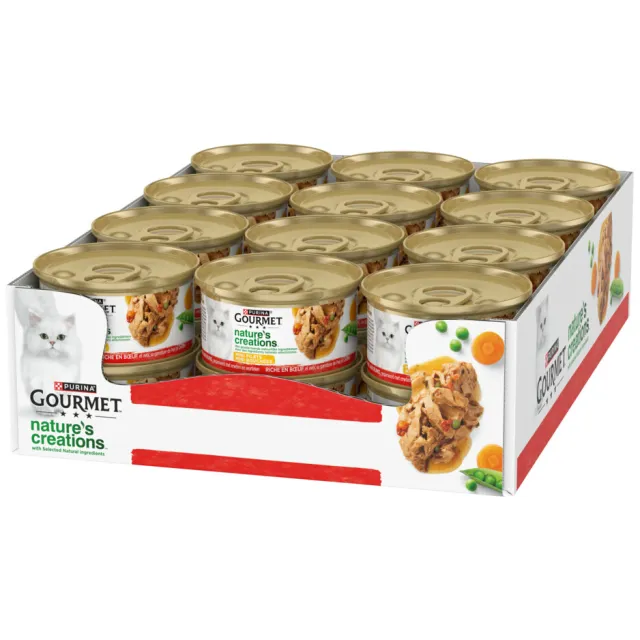 Gourmet Nature's Creations kattenvoer nat rund