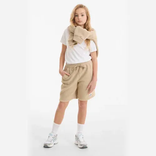 Anytime teddy fleece short beige, foto 2