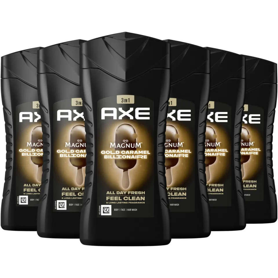 Axe Magnum Gold Caramel Billionaire 3-in-1 douchegel