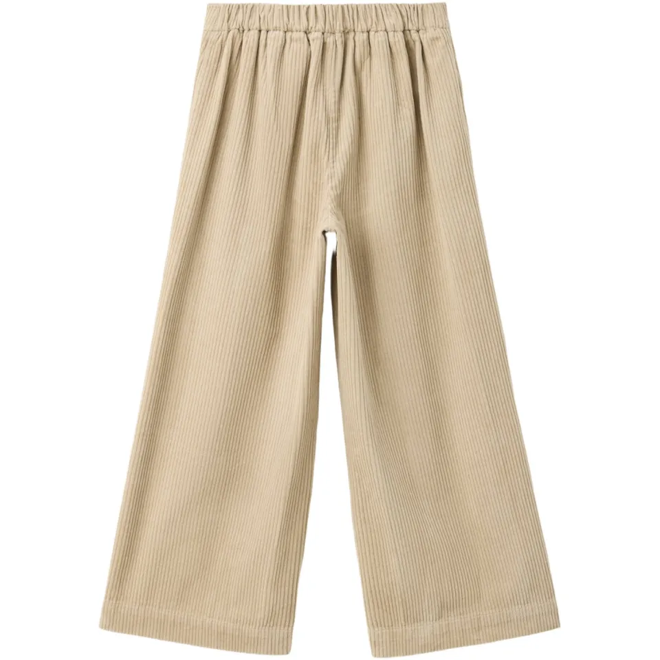 Mango Kids corduroy casual broek - beige, foto 2