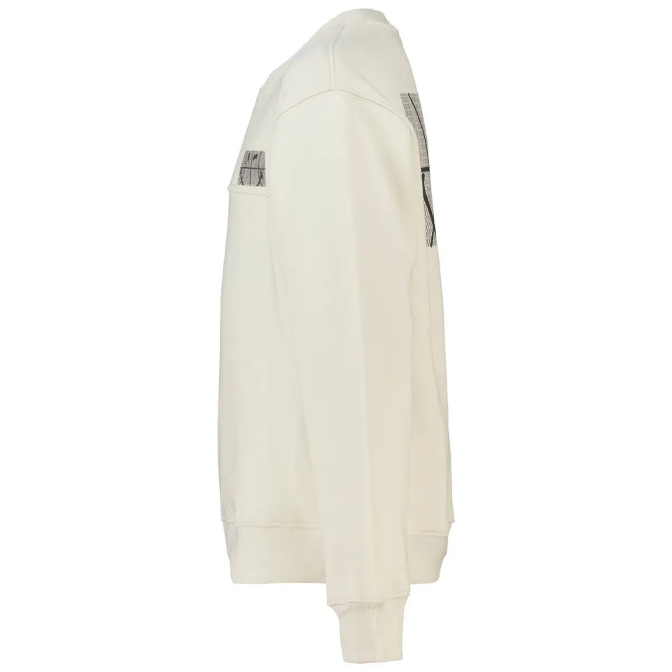 America Today sweater met backprint - ecru, foto 5