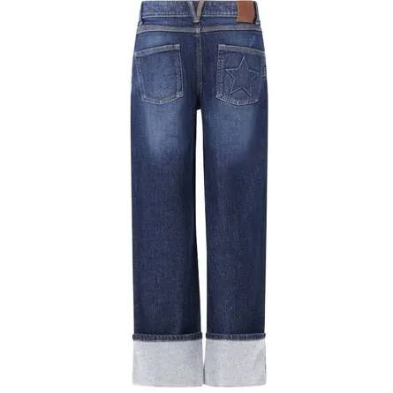Retour Jeans Romy wide leg jeans - medium indigo denim, foto 3