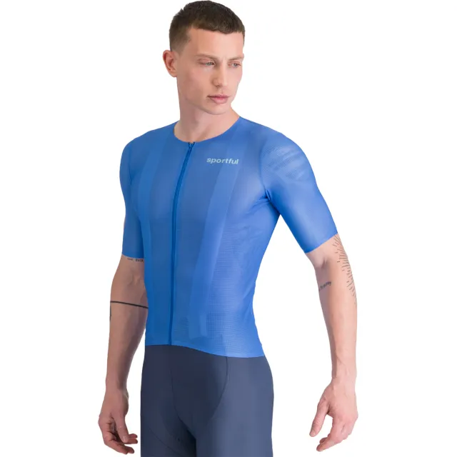 Sportful fietsshirt met korte mouwen Light 2 Blauw