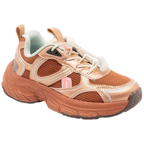 Bisgaard chunky sneakers - bruin/oranje, foto 3