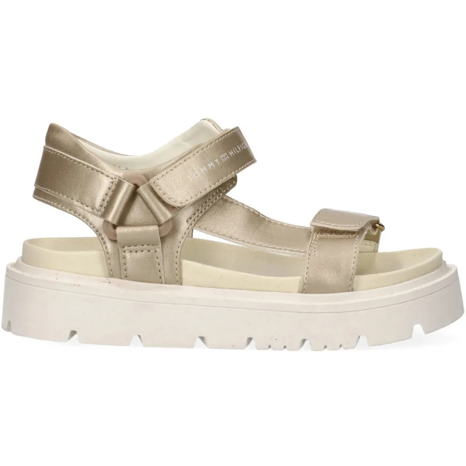 Tommy Hilfiger Meisjes Sandalen 34285 - Goudkleurig, foto 2