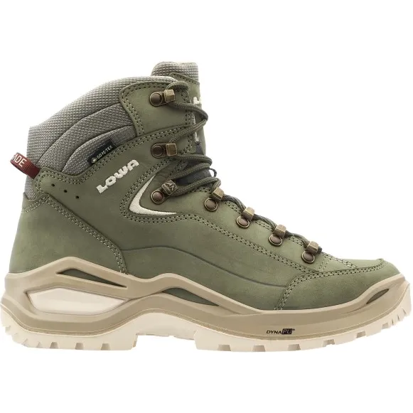 Lowa Women's Renegade Evo GTX Mid - Wandelschoenen, olijfgroen/beige