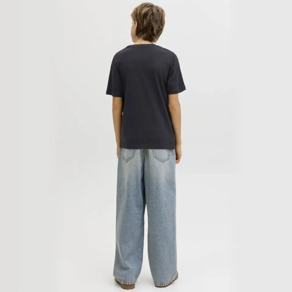 Jack & Jones T-shirt zwart met logo, foto 3