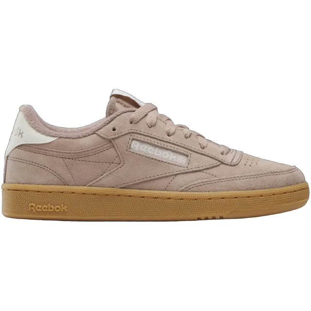 Reebok Club C 85 suède sneakers - roze/wit