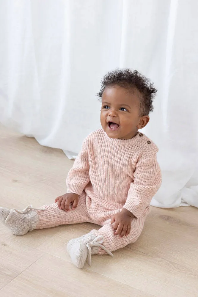 Feetje babybroek roze