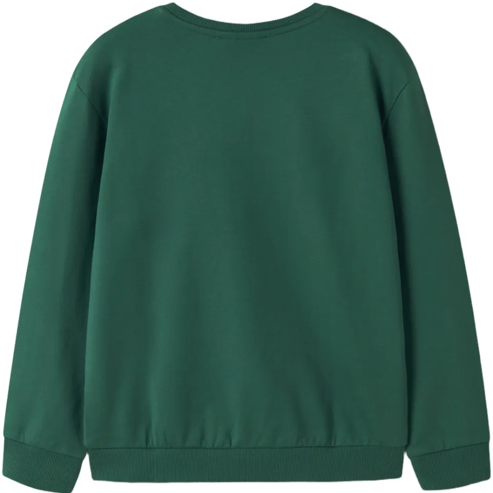 NAME IT KIDS sweater met print - donkergroen, foto 2