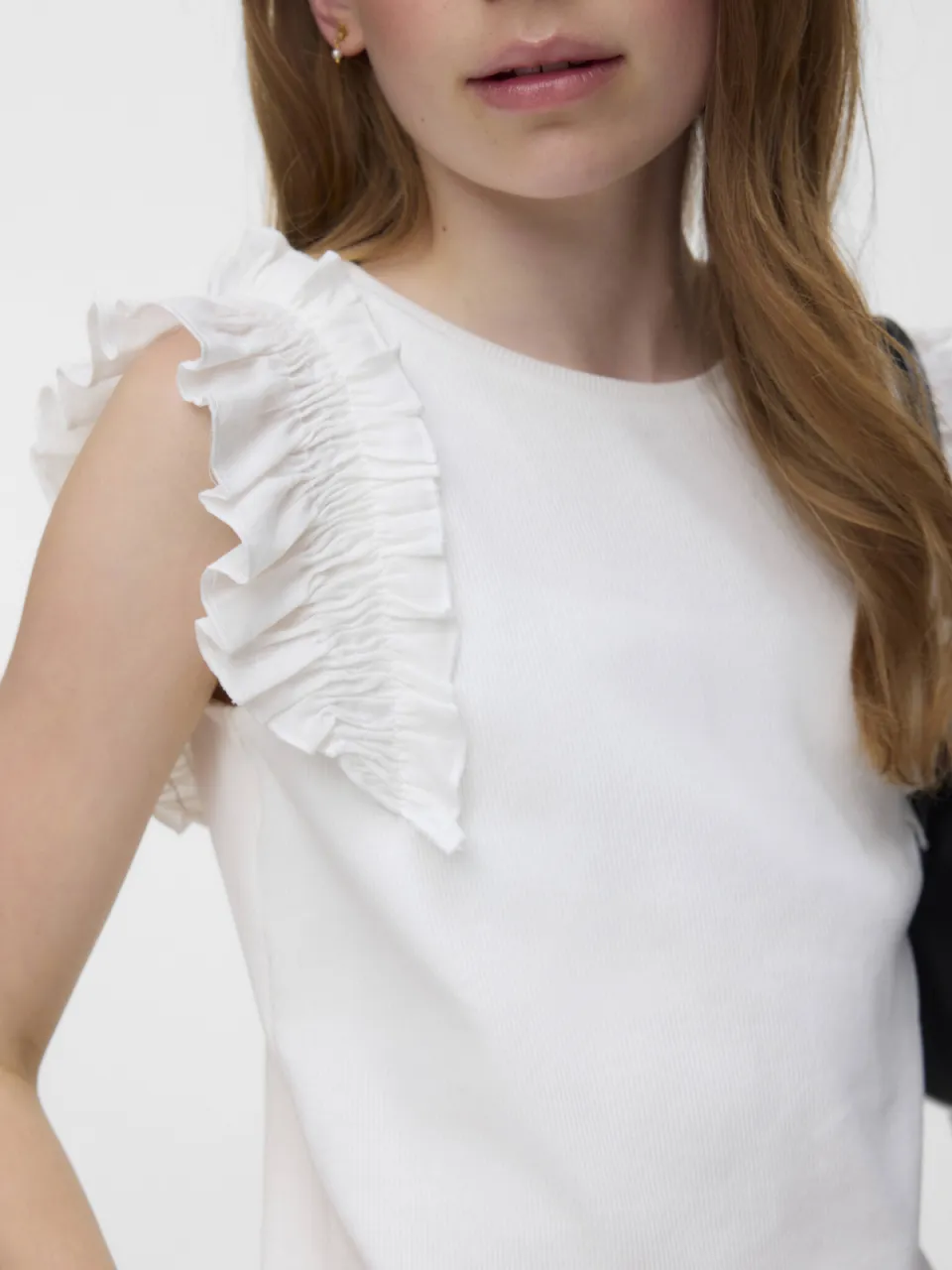 Vero Moda GIRL mouwloze top wit, foto 5