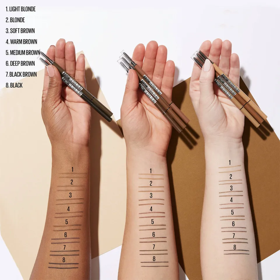 Maybelline New York Brow Ultra Slim wenkbrauwpotlood 02 Soft Brown bruin, foto 3