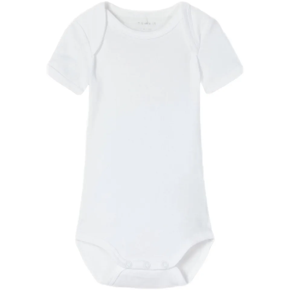 NAME IT BABY romper NBNBODY - wit (set van 3), foto 2