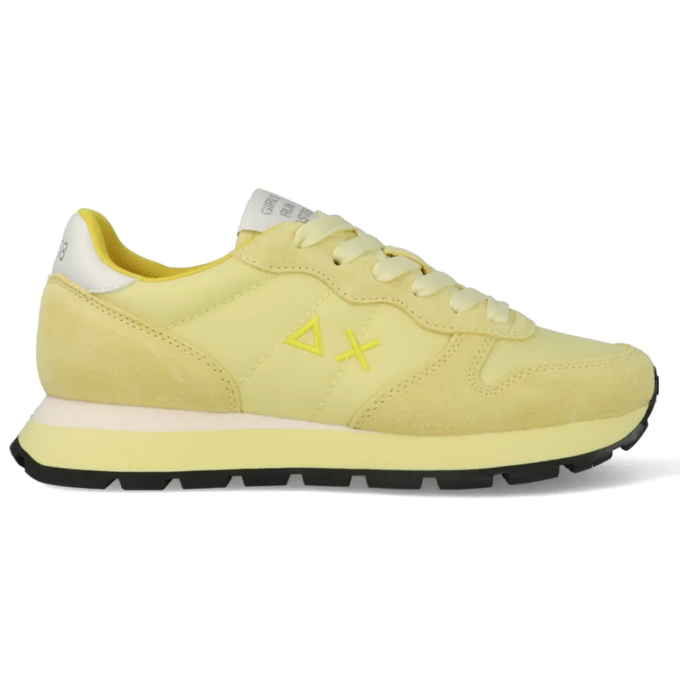 Sun68 Ally Solid lage sneaker lichtgeel geel, foto 3