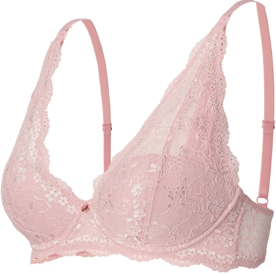 Noppies kanten voedingsbh met beugel roze, foto 5