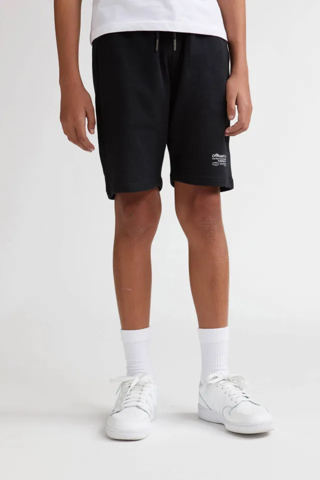 Petrol Industries sweatshort zwart, foto 7