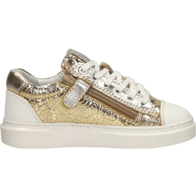 Keq lage sneaker goud Goudkleur