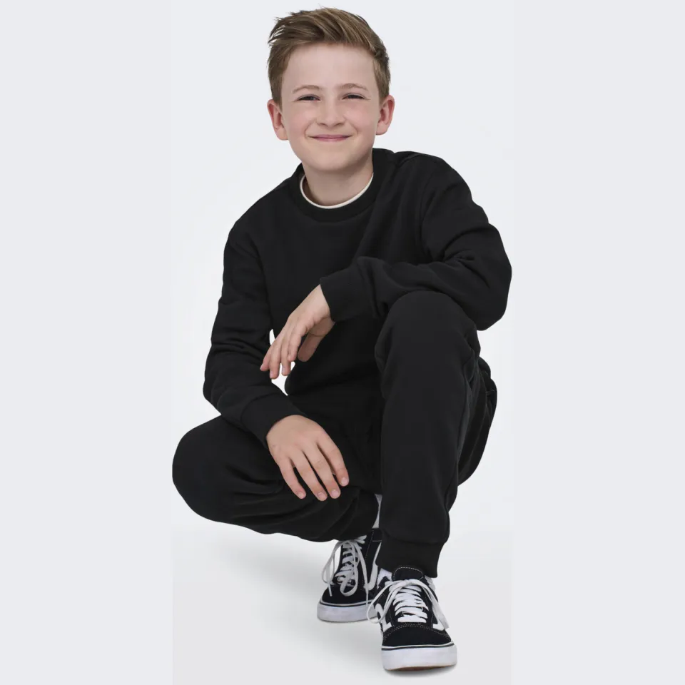 Only & Sons JUNIOR sweater zwart, foto 6