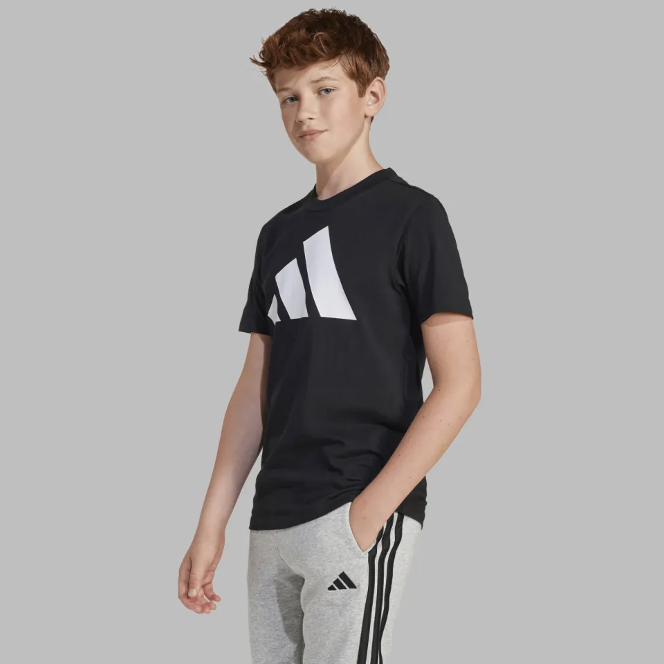 Adidas t-shirt korte mouw zwart wit, foto 6