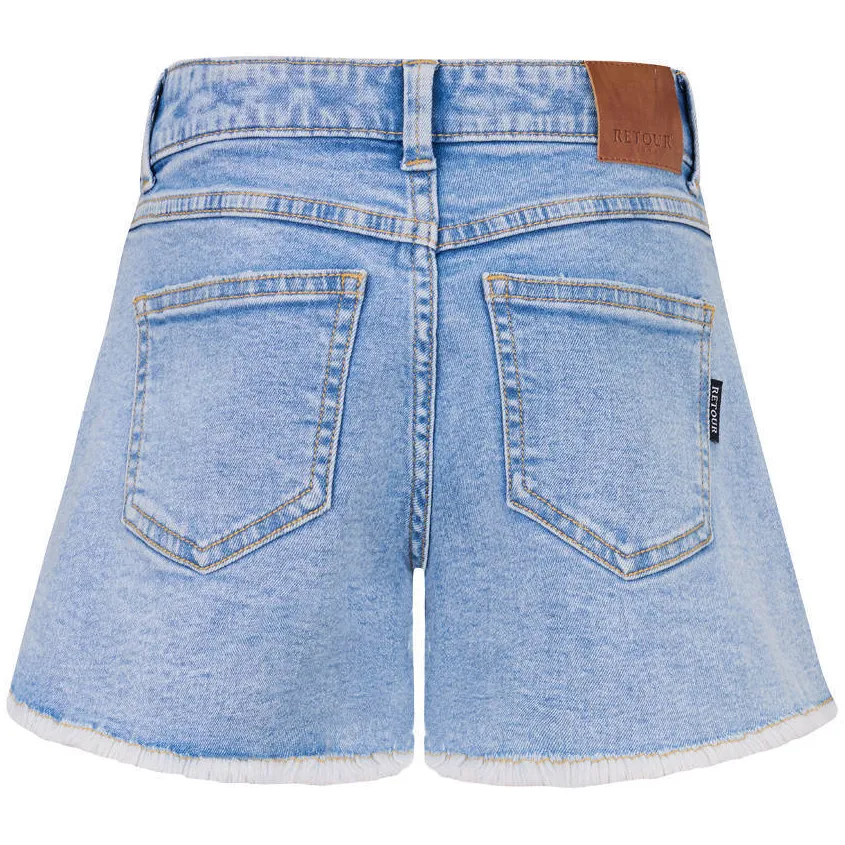 Retour Jeans Coco jeansshort medium blue denim, foto 3
