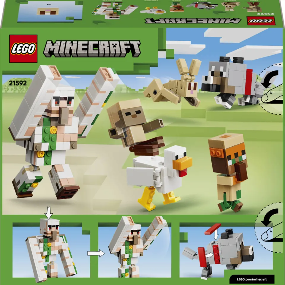 Lego Minecraft Kipberijder woestijnaanval 21592, foto 6