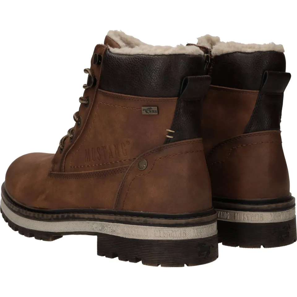 Mustang veterboots cognac, foto 5