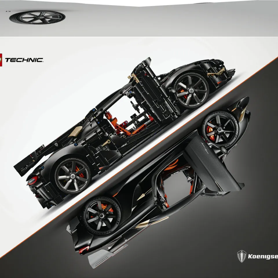 Lego Technic Koenigsegg Sadair's Spear Megacar Auto Set 42232, foto 5